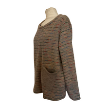 Load image into Gallery viewer, Beige Fleck tops/jumper with one pocket. (A171)
