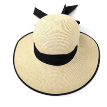 Load image into Gallery viewer, Open Back Multiway Foldable Hat - Natural