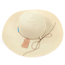 Load image into Gallery viewer, Foldable Wide Brim Hat with Loop - 57cm