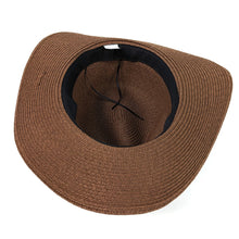 Load image into Gallery viewer, Chocolate Brown Panama Folding Hat