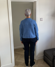 Load image into Gallery viewer, Rebecca Multi Coloured Button Cardigan - Blue | One Size (UK 12-18)