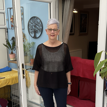 Load image into Gallery viewer, Plain Soft Knit Layering Top - Black | One Size (UK 12-20)