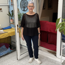 Load image into Gallery viewer, Plain Soft Knit Layering Top - Black | One Size (UK 12-20)