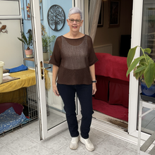 Load image into Gallery viewer, Plain Soft Knit Layering Top - Brown | One Size (UK 12-20)