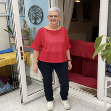 Load image into Gallery viewer, Plain Soft Knit Layering Top - Red | One Size (UK 12-20)