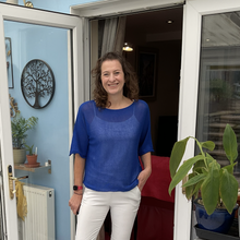 Load image into Gallery viewer, Plain Soft Knit Layering Top - Royal Blue | One Size (UK 12-20)