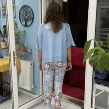 Load image into Gallery viewer, Plain Soft Knit Layering Top - Sky Blue | One Size (UK 12-20)