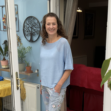 Load image into Gallery viewer, Plain Soft Knit Layering Top - Sky Blue | One Size (UK 12-20)