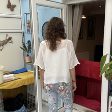 Load image into Gallery viewer, Plain Soft Knit Layering Top - White | One Size (UK 12-20)