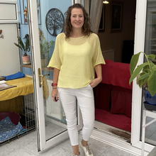 Load image into Gallery viewer, Plain Soft Knit Layering Top - Yellow | One Size (UK 12-20)