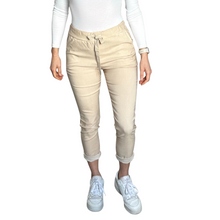 Load image into Gallery viewer, Ladies Italian Beige Magic Pants trousers