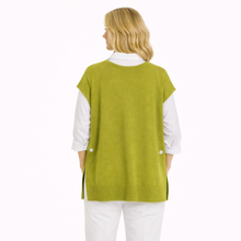Load image into Gallery viewer, Lime green Super Soft Tank Top – One Size (Fits UK 12–20) | Sleeveless Stretch Vest | Lightweight Everyday Basic | Pamper Yourself Now A183