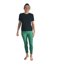 Load image into Gallery viewer, Ladies Italian Apple Green Magic Pants/ Trousers
