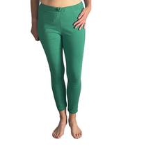 Load image into Gallery viewer, Ladies Italian Apple Green Magic Pants/ Trousers