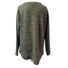 Load image into Gallery viewer, Green Fleck tops/jumper with one pocket.
