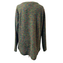 Load image into Gallery viewer, Green Fleck tops/jumper with one pocket. (A171)