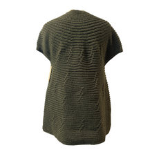 Load image into Gallery viewer, Khaki green 3 button waistcoat a174