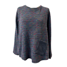Load image into Gallery viewer, Blue Fleck tops/jumper with one pocket. (A171)
