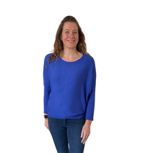 Load image into Gallery viewer, Ladies Plain Royal Blue round neck Jumper (A170)