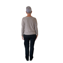 Load image into Gallery viewer, Ladies Plain Beige round neck Jumper (A170)