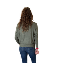Load image into Gallery viewer, Ladies Plain Khaki green round neck Jumper (A170)