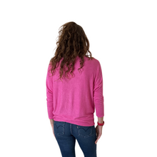 Load image into Gallery viewer, Ladies Plain Fuchsia Pink round neck Jumper (A170)