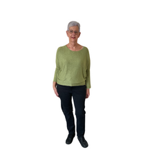 Load image into Gallery viewer, Ladies Plain Lime green round neck Jumper (A170)