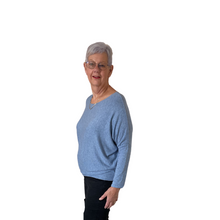 Load image into Gallery viewer, Ladies Plain Demin round neck Jumper (A170)