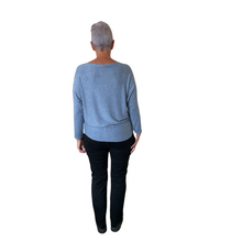 Load image into Gallery viewer, Ladies Plain Demin round neck Jumper (A170)