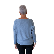 Load image into Gallery viewer, Ladies Plain Demin round neck Jumper (A170)