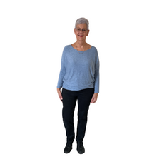 Load image into Gallery viewer, Ladies Plain Demin round neck Jumper (A170)