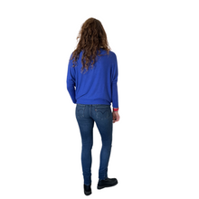 Load image into Gallery viewer, Ladies Plain Royal Blue round neck Jumper (A170)