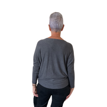 Load image into Gallery viewer, Ladies Plain Dark grey round neck Jumper (A170)