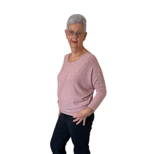 Load image into Gallery viewer, Ladies Plain Baby Pink round neck Jumper (A170)