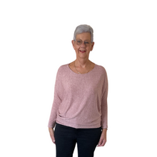 Load image into Gallery viewer, Ladies Plain Baby Pink round neck Jumper (A170)