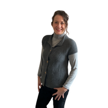 Load image into Gallery viewer, Grey 3 button waistcoat a174