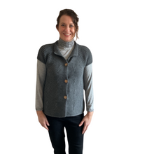 Load image into Gallery viewer, Grey 3 button waistcoat a174