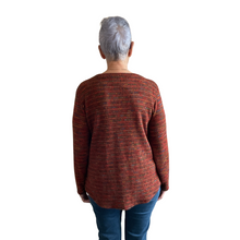 Load image into Gallery viewer, Rust Fleck tops/jumper with one pocket. (A171)