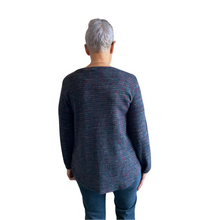 Load image into Gallery viewer, Blue Fleck tops/jumper with one pocket. (A171)