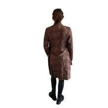 Load image into Gallery viewer, Animal Print Jacket with Pockets and Tie for Women - Stylish, Comfortable & Trendy