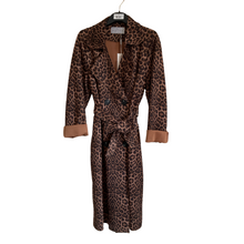 Load image into Gallery viewer, Animal Print Jacket with Pockets and Tie for Women - Stylish, Comfortable & Trendy