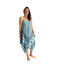 Load image into Gallery viewer, Turquoise blue summer dress