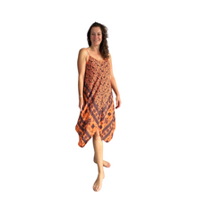Load image into Gallery viewer, Orange dress for women