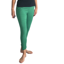 Load image into Gallery viewer, Ladies Italian Apple Green Magic Pants/ Trousers