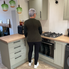 Load image into Gallery viewer, Khaki green 3 button waistcoat a174