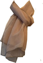 Load image into Gallery viewer, Plain Beige Chiffon Style Scarf Thin Pretty Scarf Great for Any Outfit Lovely Gift