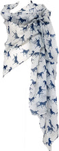 Load image into Gallery viewer, Pamper Yourself Now Horse Animal Print Scarves London Fashion Long Soft Scarves