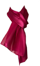 Load image into Gallery viewer, thin pink scarf