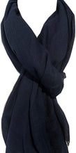 Load image into Gallery viewer, Pamper Yourself Now Navu Plain Soft Long Scarf/wrap with Frayed Edge