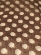 Load image into Gallery viewer, Pamper Yourself Now Light Brown with White Big spot Scarf/wrap